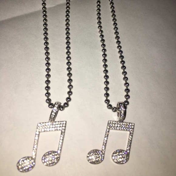 Necklace /chain music note new - Picture 5 of 6